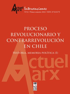 cover image of Actuel Marx N°32. Proceso revolucionario y contrarrevolución en Chile